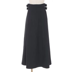 Axes Femme High Waist Long Black Skirt